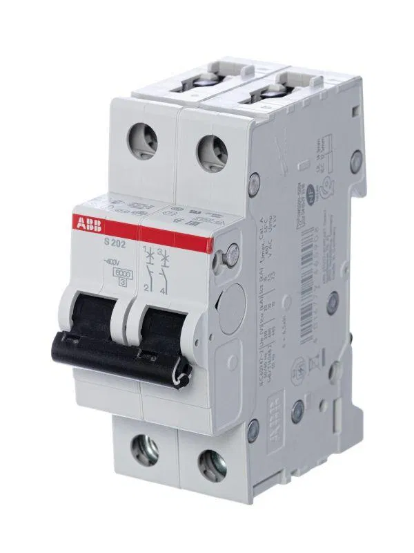 ABB S202 断路器 2P 10A C 6kA
