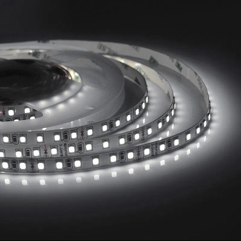 LED strip 12V ST 9.6W/m smd3528 120led/m IP20 600lm/m daylight white 4000K (pkg.5m) Apeyron 00-143