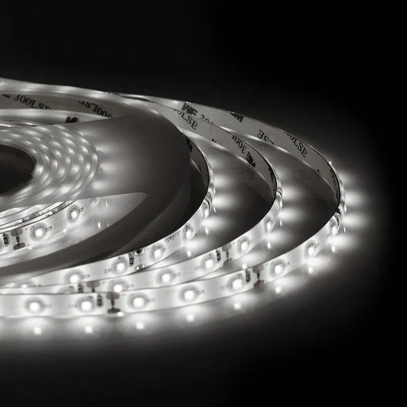 LED strip 12V ST 4.8W/m smd3528 60led/m IP65 280lm/m daylight white 4000K (pkg.5m) Apeyron 00-147