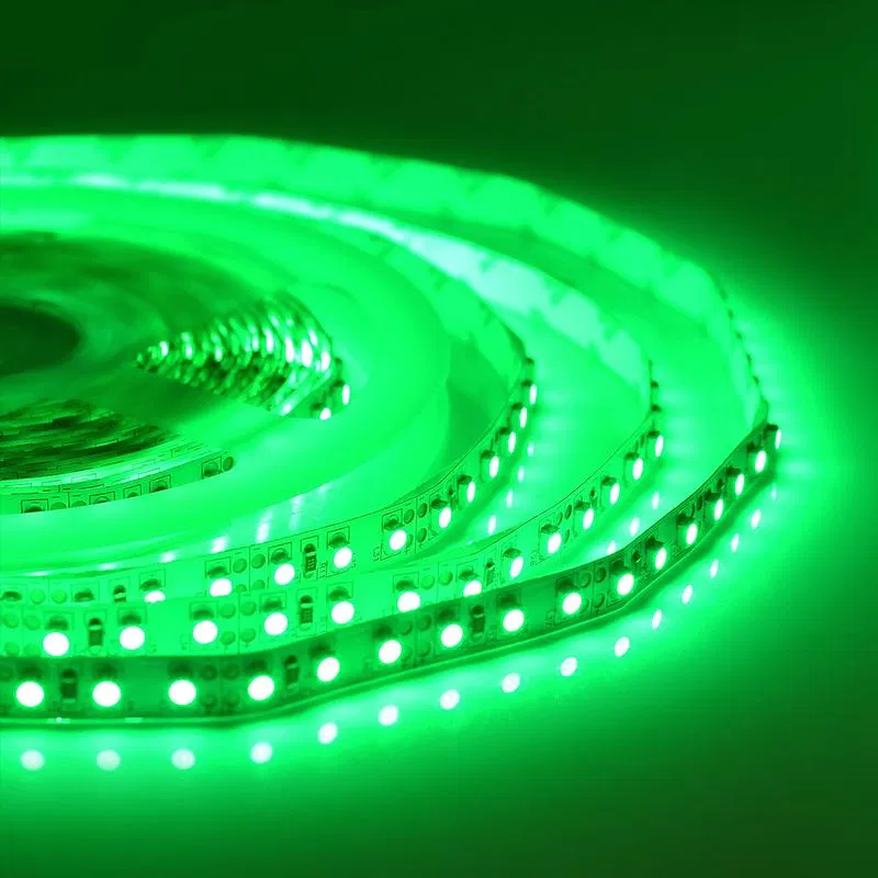LED strip 12V ST 9.6W/m smd3528 120led/m IP20 green (pack 5m) Apeyron 00-19