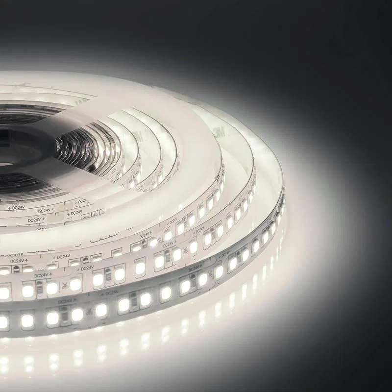 LED灯带 24V PRO 18W/m smd2835 168led/m IP20 2000lm/m 日光白 4000K (5m装) Apeyron 00-313