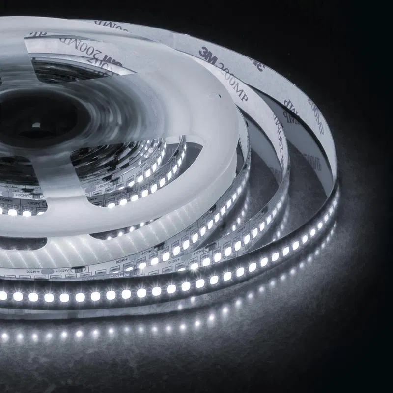 LED灯带 24V PRO 26W/m smd2835 240led/m IP20 2700lm/m 日光白 4000K (5m装) Apeyron 00-314