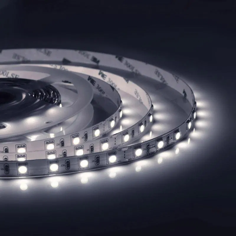 LED strip 24V PRO 14.4W/m smd5050 60led/m IP20 1100lm/m daylight white 4000K (pack 5m) Apeyron 00-317