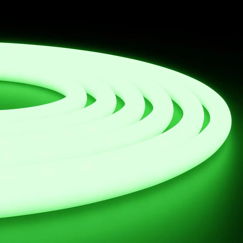 LED strip 24V ST 14.4W/m smd2835 IP68 for bath and sauna green (pkg.5m) Apeyron 00-328