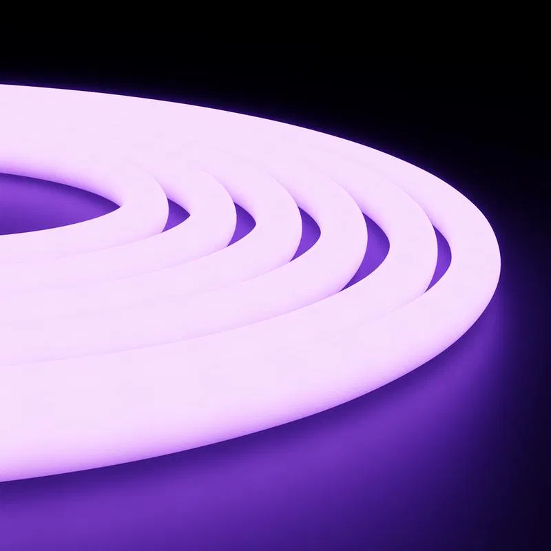 LED strip 24V ST 14.4W/m smd2835 IP68 for bath and sauna violet. (pkg.5m) Apeyron 00-329
