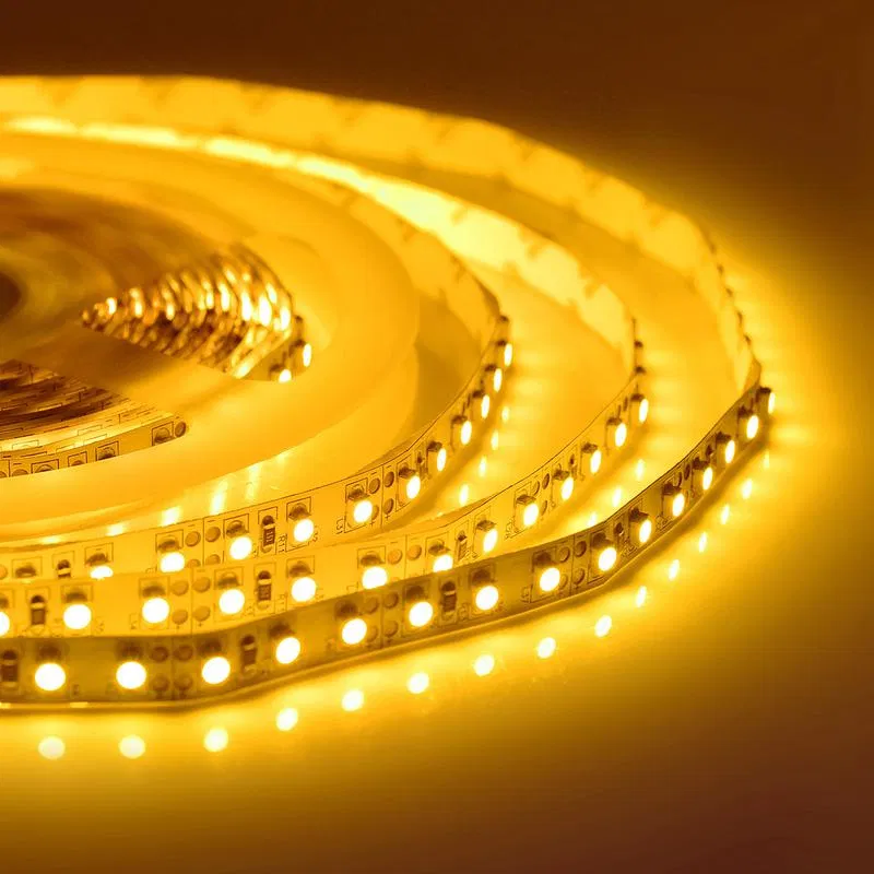LED strip 12V ST 4.8W/m smd3528 60diodes/m IP20 yellow (pack 5m) Apeyron 00-33