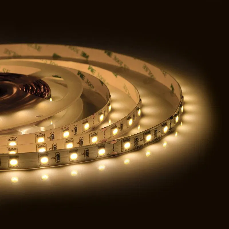 LED strip 24V 14.4W/m smd5050 60diod/m IP20 800lm/m warm white 3000K (pkg.5m) Apeyron 00-338