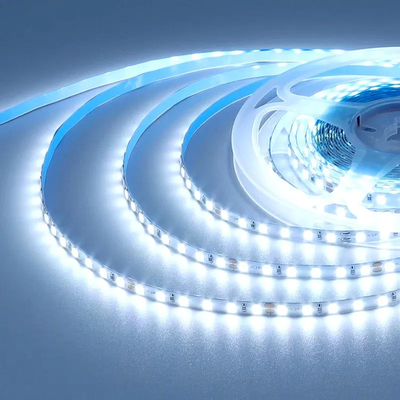 LED strip 24V 12W/m smd2835 180 diode/m IP20 1000lm/m PCB 8mm 6500K (pack 5m) Apeyron 00-425