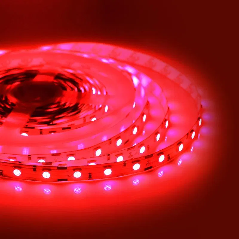 LED strip 12V ST 14.4W/m smd5050 60diodes/m IP20 red (pkg.5m) Apeyron 00-48
