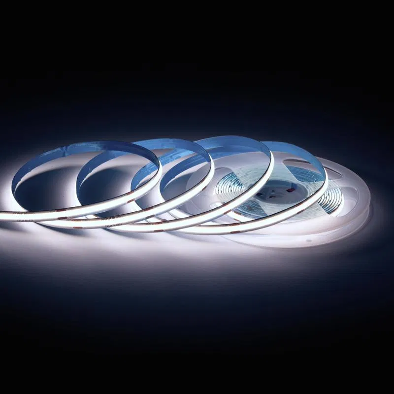 LED strip 24V 15W/m COB 560diod/m IP20 1200lm/m CRI90+ cold white 6500K (pkg.5m) Apeyron 00-482