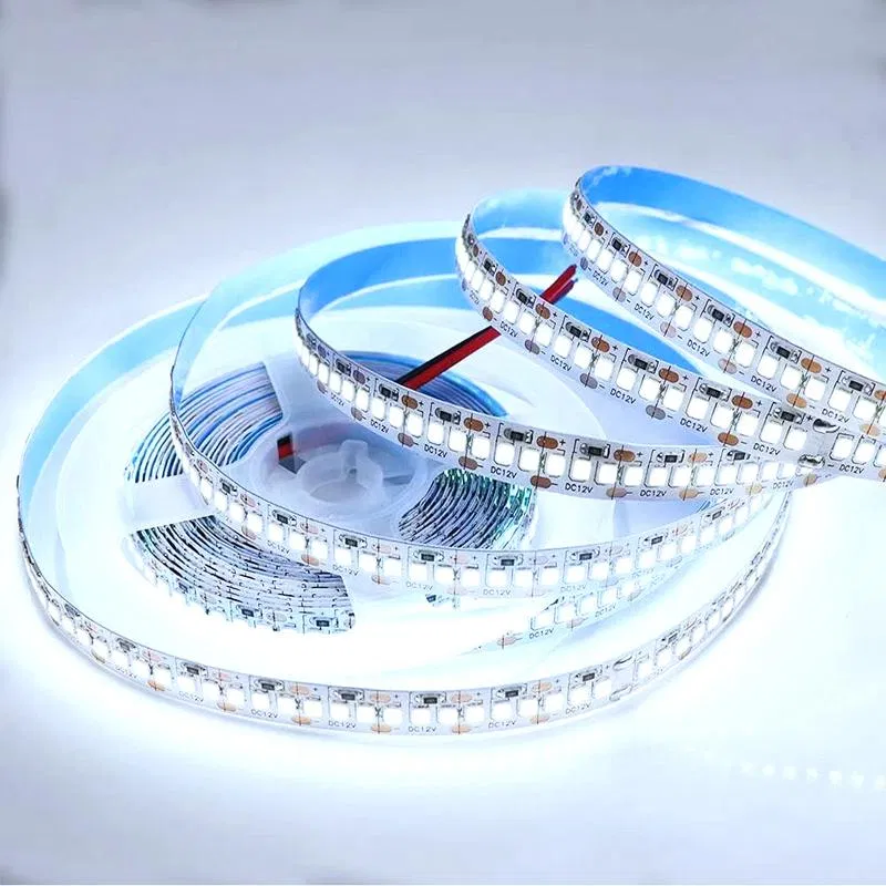 Лента светодиодная 24В 20Вт/м smd2835 240 диод/м IP20 1900лм/м PCB 10мм 6500К (уп.5м) Apeyron 00-502