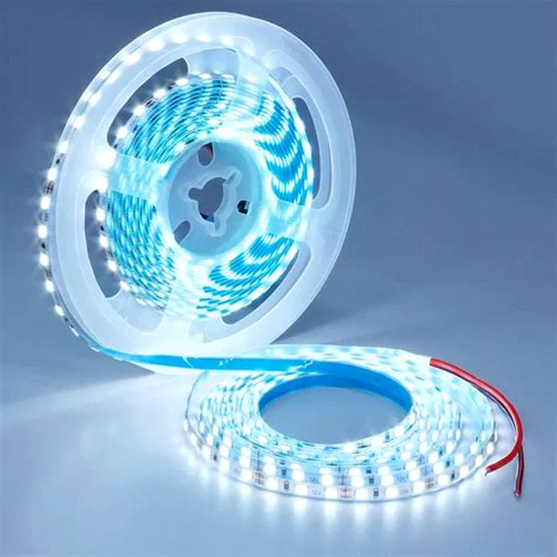 LED strip 24V 16W/m smd5050 120 diode/m IP20 1250lm/m PCB 10mm 6500K (pack 5m) Apeyron 00-508