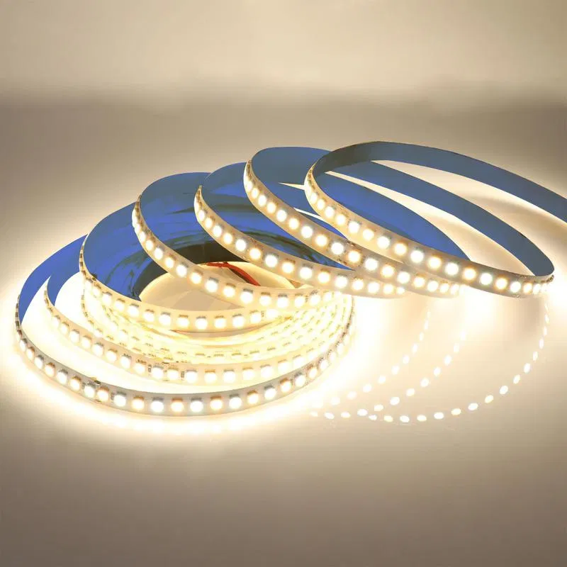 LED strip 24V 14.4W/m smd5050 CCT 60 diode/m IP20 900lm/m PCB 10mm warm white + cold white (pkg. 5m) Apeyron 00-513