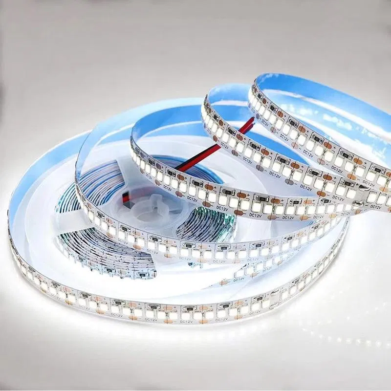 Лента светодиодная 24В 14.4Вт/м smd2835 240 диод/м IP20 1200лм/м PCB 10мм 4000К (уп.5м) Apeyron 00-516
