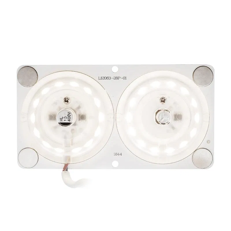 LED灯板 220V 24W smd2835 IP20 80lm/W 120x63mm 长方形 带透镜 无频闪 Apeyron 02-16