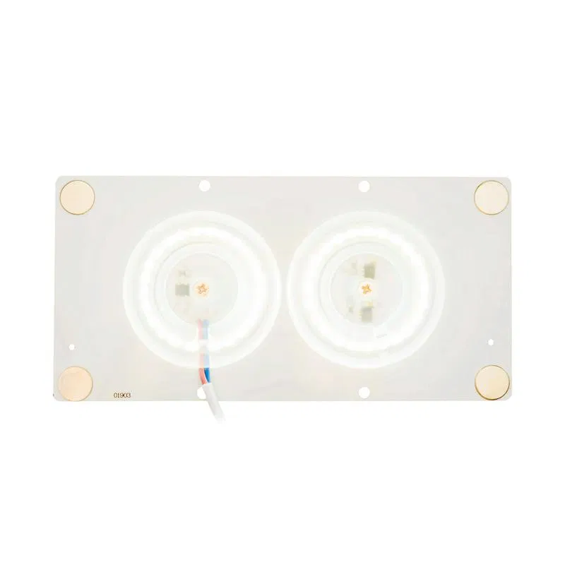 LED board 220V 24W smd2835 IP20 80lm/W PF>0.9 160x80mm rectangular with lens dn Apeyron 02-22