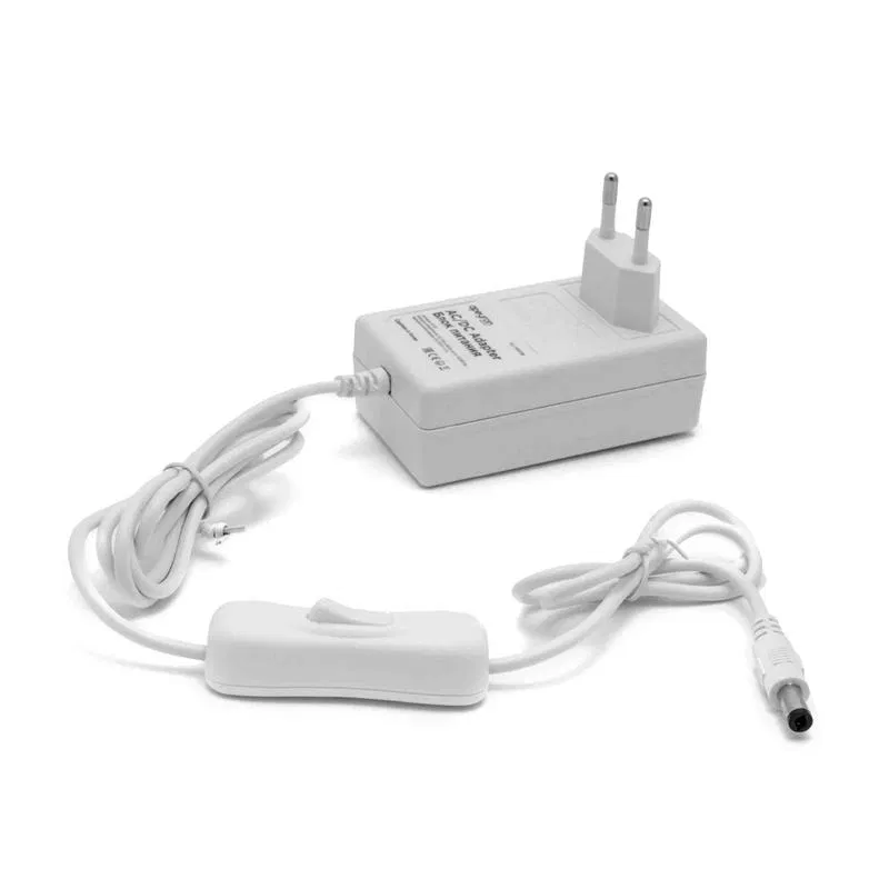 电源适配器 12V 24W 85-265V 2A IP44 81x46x33mm 连接器 2.5x5.5mm Apeyron 03-18