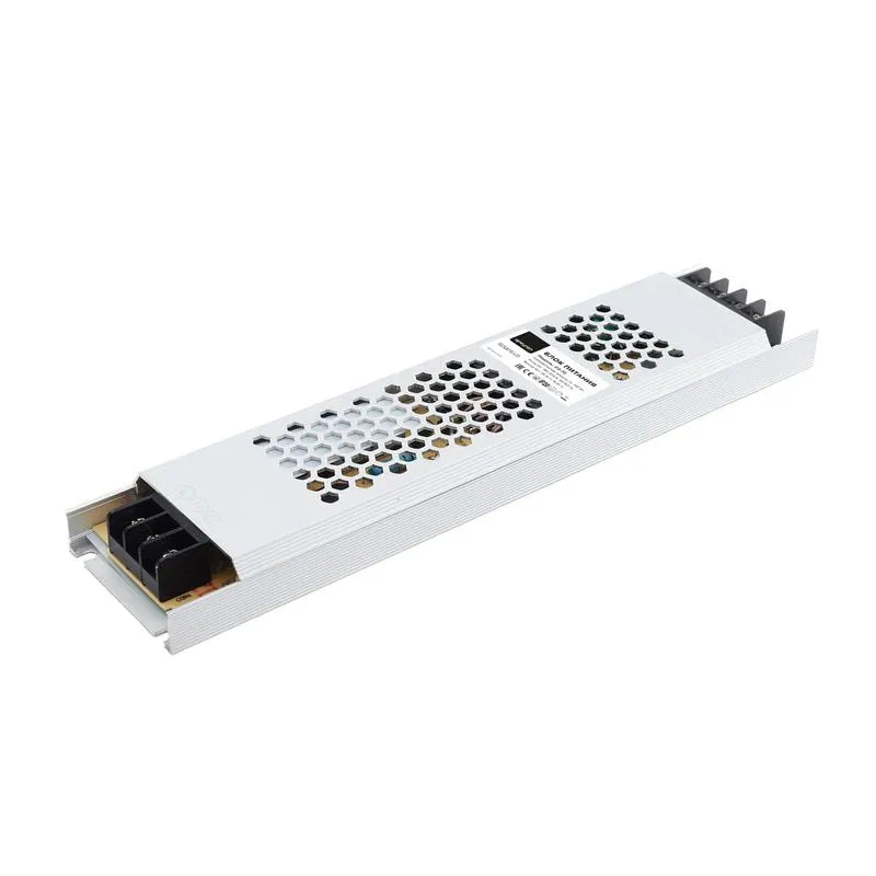 Блок питания 24В 150Вт IP20 6.25А алюм. слим сер. 250х53х22мм Apeyron 03-72