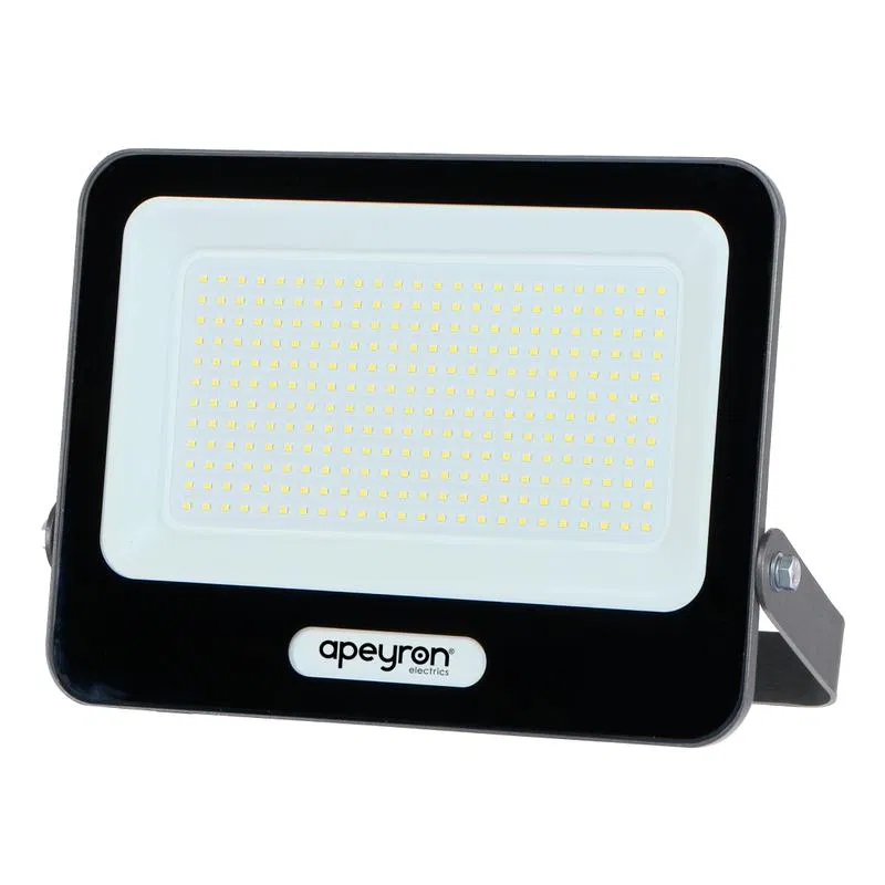 LED floodlight 200W 6500K IP65 24000lm 230V/50Hz 313x37x237mm alum. grey Apeyron 05-50