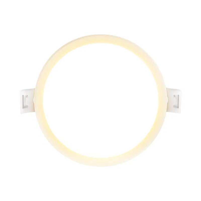 嵌入式圆形LED面板 220V 7W 560lm Ф95/75mm 铝制外壳 隔离驱动器 ТБ Apeyron 06-15