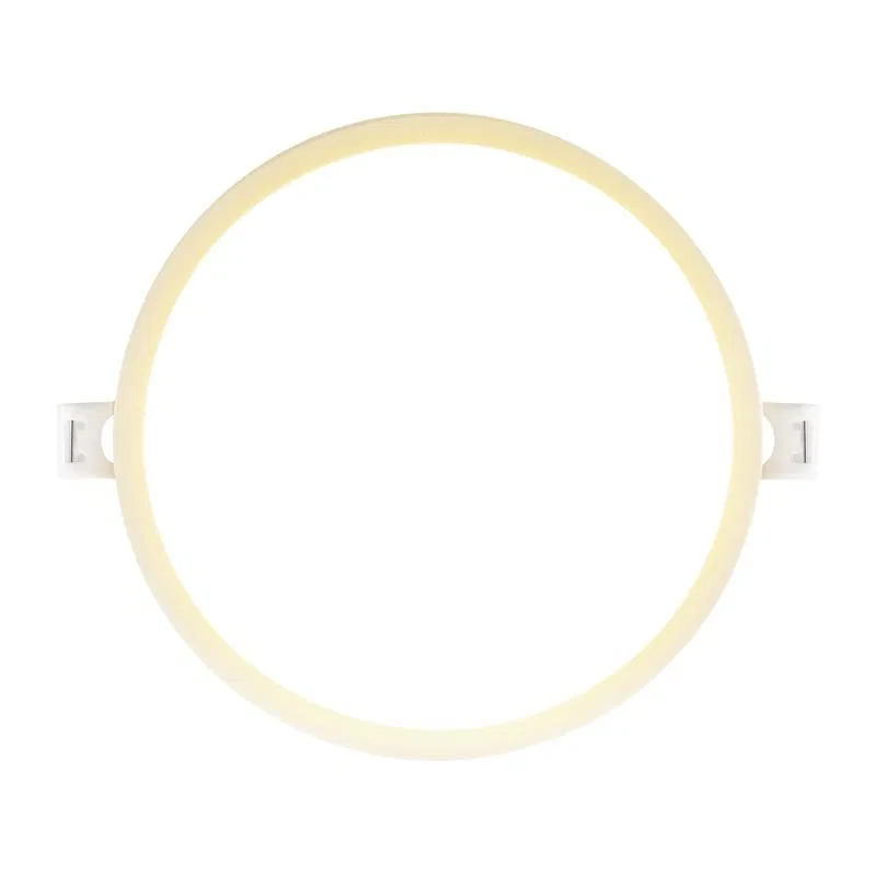 嵌入式圆形LED面板 220V 15W 1200lm Ф145/129mm 铝制外壳 隔离驱动器 ТБ Apeyron 06-19