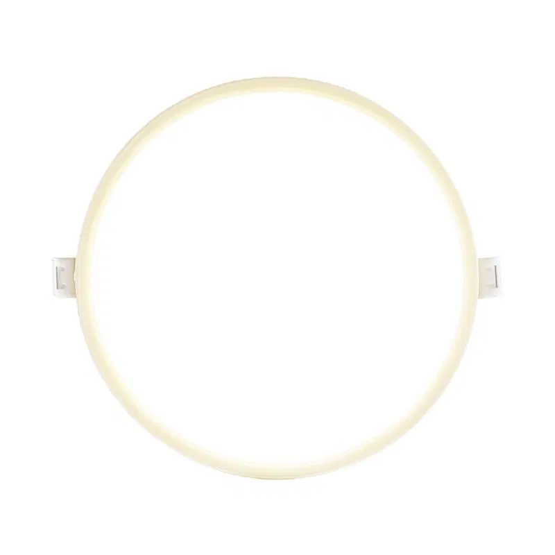 嵌入式圆形LED面板 220V 18W 1440lm Ф170/155mm 铝制外壳 隔离驱动器 ТБ Apeyron 06-21