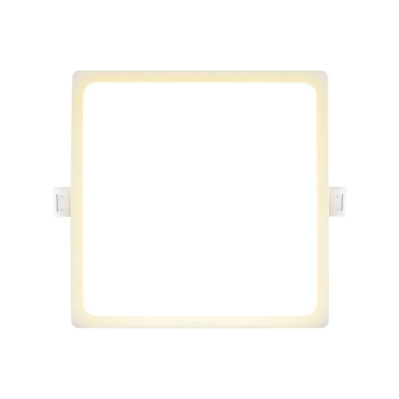 LED panel recessed square 220V 15W 1200lm 145x145mm alum. housing isolated driver TB Apeyron 06-29