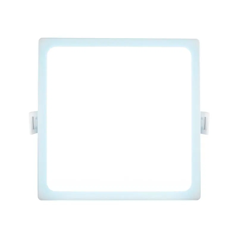 LED panel recessed square 220V 12W 960lm 120x120mm aluminum housing isolated driver HB Apeyron 06-58