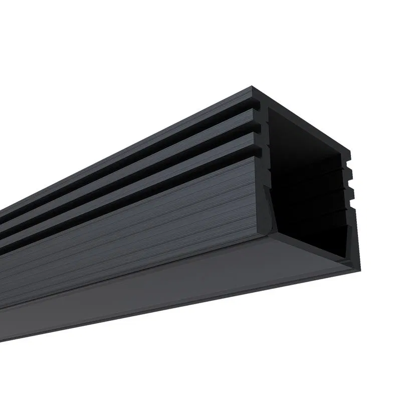 Apeyron 08-10-Ч LED灯带铝型材 P型 表面安装 黑色 16x12mm 2m 铝制