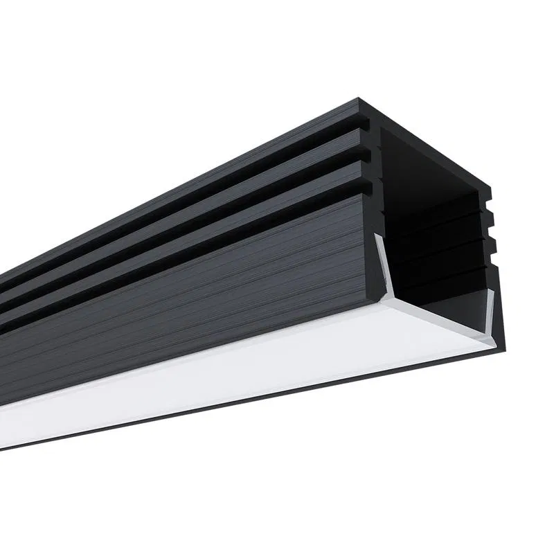 Apeyron 08-10-ЧБ LED灯带铝型材 П-型明装 黑色 16x12mm 2m 铝制