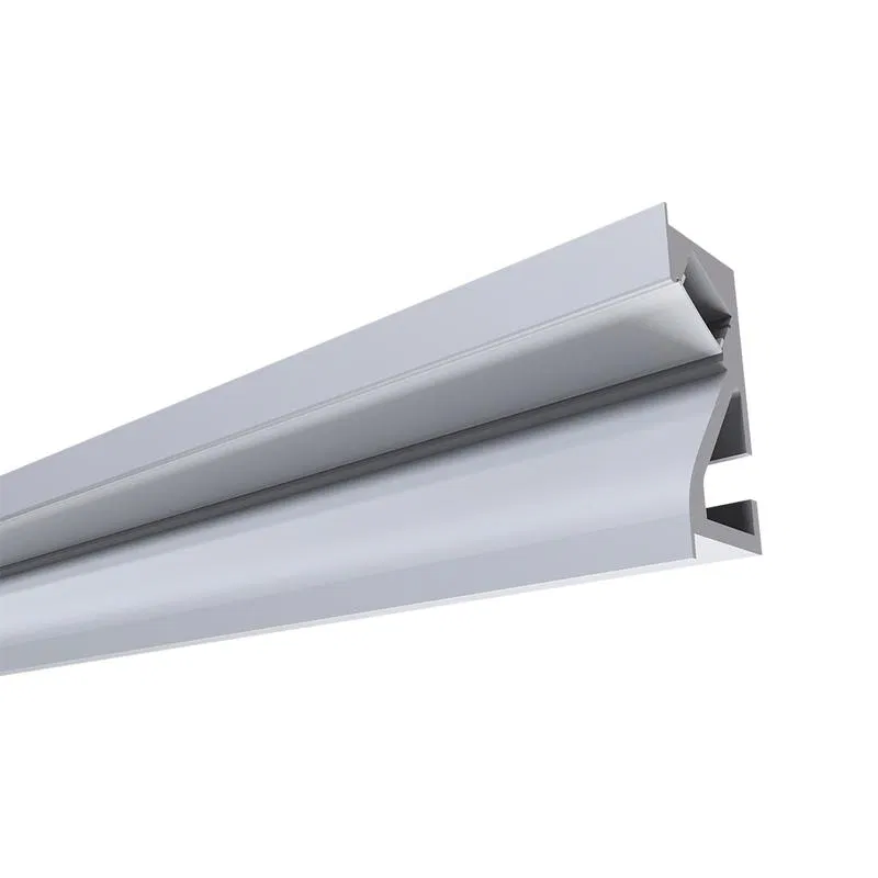 LED strip profile recessed. silver. 23.5x9mm 2m alum. Apeyron 08-41