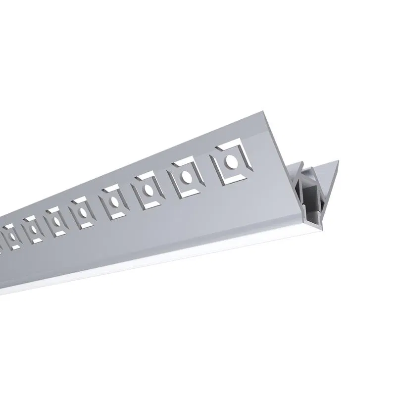 LED灯带外角嵌入式型材 银色 50x22mm 2.5m 铝制 Apeyron 08-45