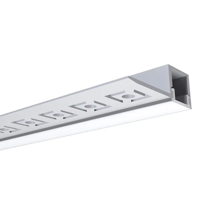 LED strip profile for plastering silver 33x13mm 2.5m alum. Apeyron 08-50