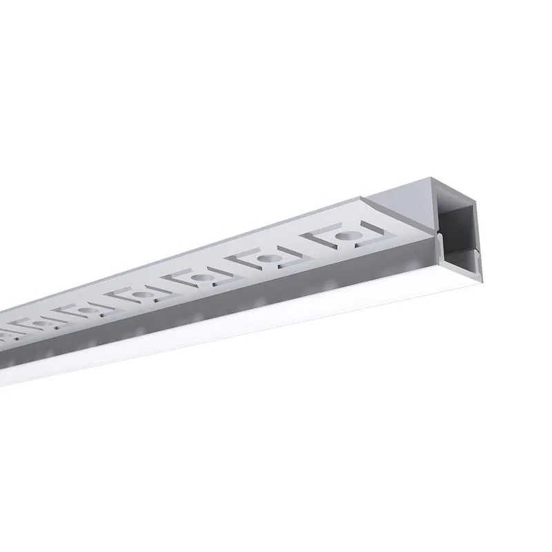 Profile for LED strip for plastering silver 36x15mm 2.5m alum. Apeyron 08-51