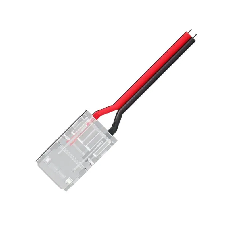 Коннектор прокалывающий 2 pin для подключения одноцветной LED ленты 8мм тип SMD COB IP20 Apeyron 09-113