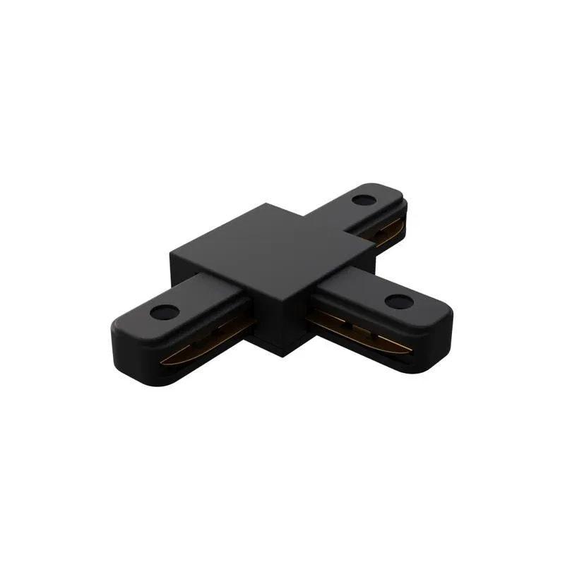 Коннектор Т-образ однофаз для шинопровода IP20 105х70х18мм черн. пластик Apeyron 09-125