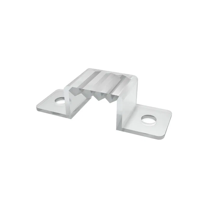 Plastic mounting kit for LED strip 220V chip 2835 60pcs/m (pack 10pcs) Apeyron 09-160
