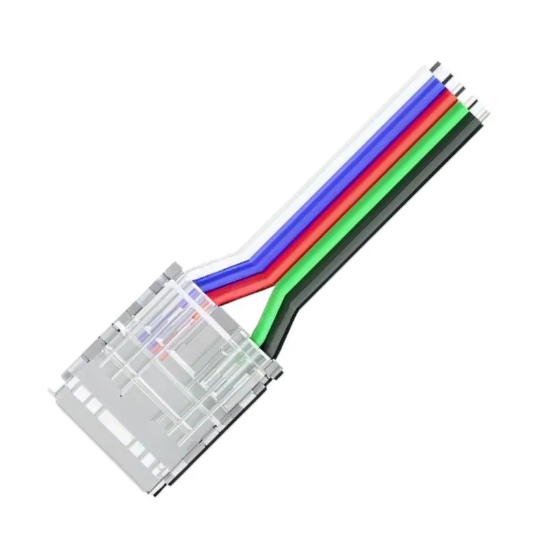 Piercing connector 5 pin for connecting RGBW LED strip 12mm type COB IP20 Apeyron 09-162