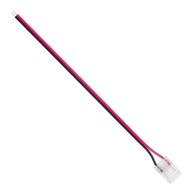 Piercing connector 2 pin for connecting single-color LED strip 10mm SMD COB IP20 for wire 150mm 16.5x11.7x4.3mm Apeyron 09-167