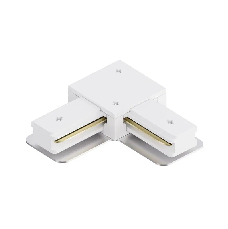 角型连接器 1f IP20 70x70x18mm 用于导轨 R45-05/R45-07 塑料 白色 Apeyron 09-182