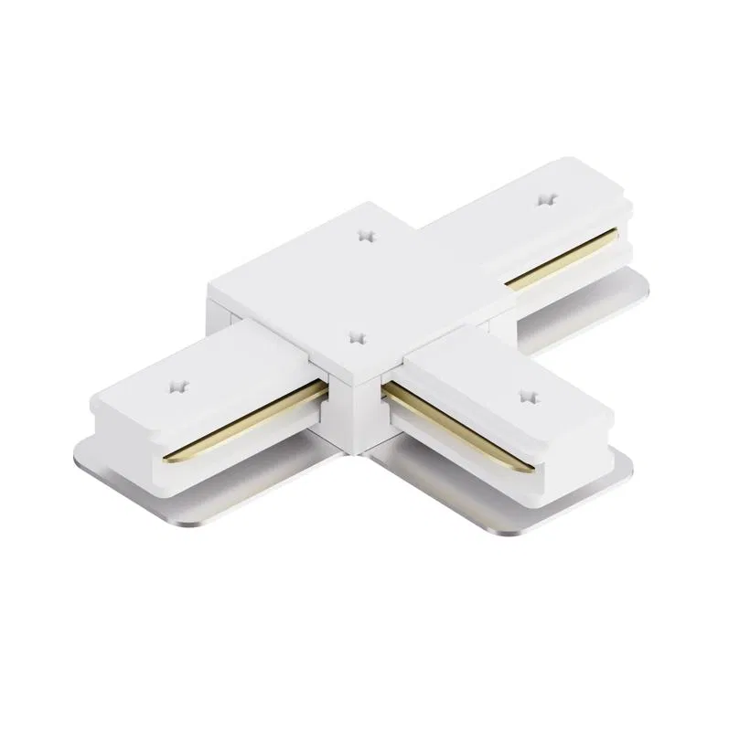 T-connector single-phase IP20 105x70x18mm (for busbar art. R45-05 R45-07) white plastic Apeyron 09-184