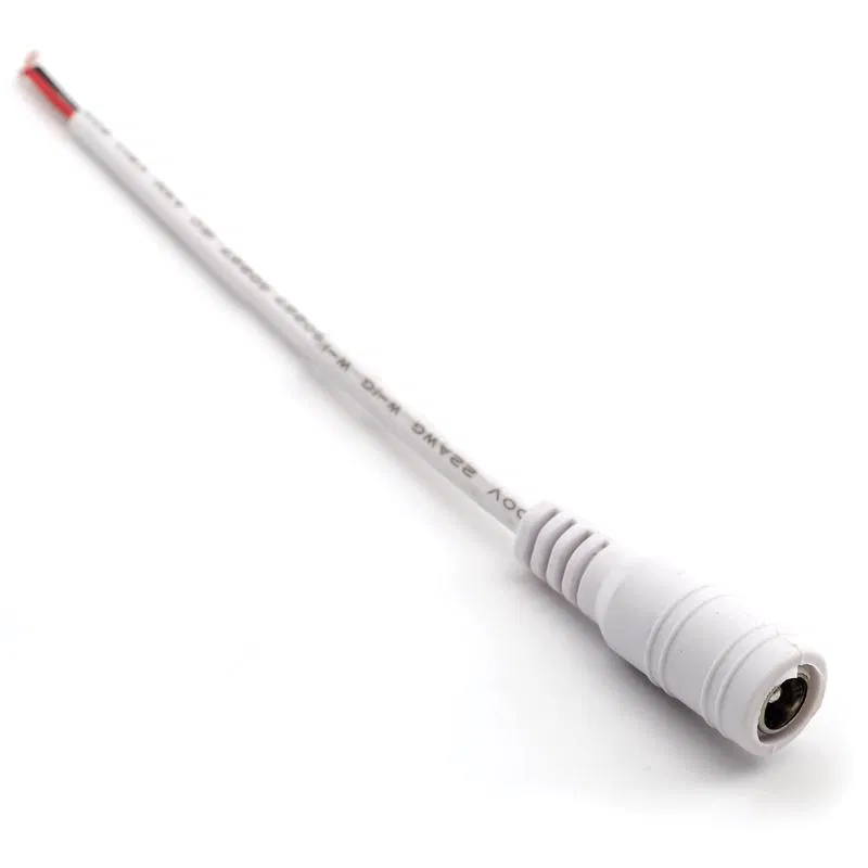 Wired connector 2.1x5.5mm "female" wire 1500mm Apeyron 09-91