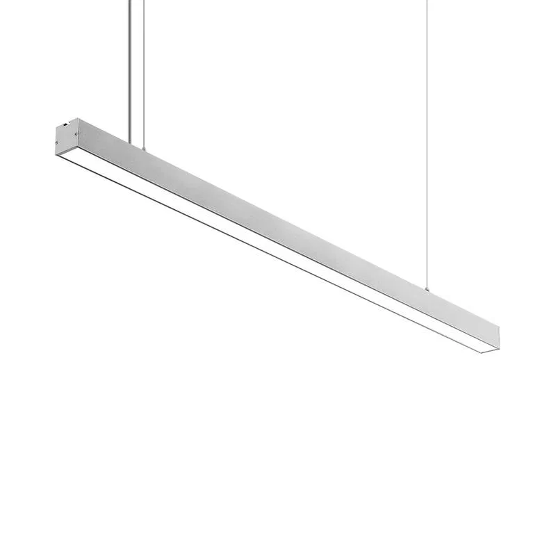LED灯 24W 4000K IP40 1800lm 230V 50Hz 980x40x40mm 线型吊灯 银色 Apeyron 14-25
