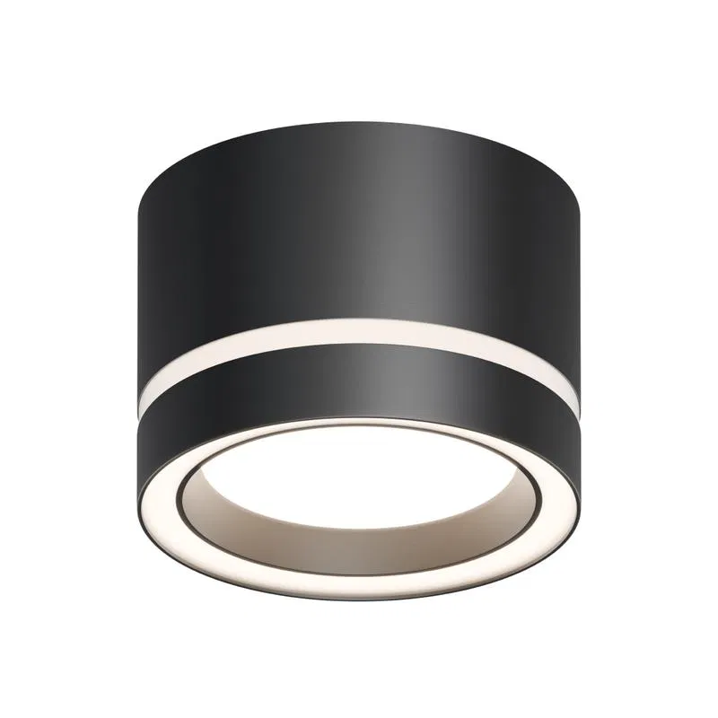 Ray max 吸顶明装灯 15W GX53 230V/50Hz 用于 LED 灯泡 黑色 Apeyron 16-121