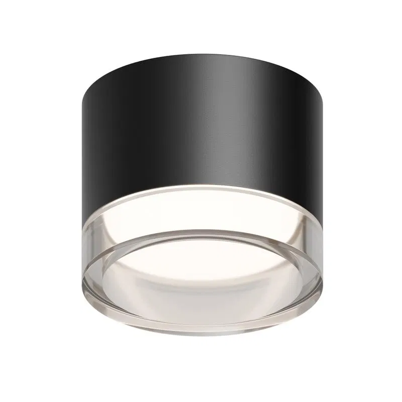 Shine max 15W GX53 230V/50Hz 吸顶式 LED 灯具 黑色 Apeyron 16-123
