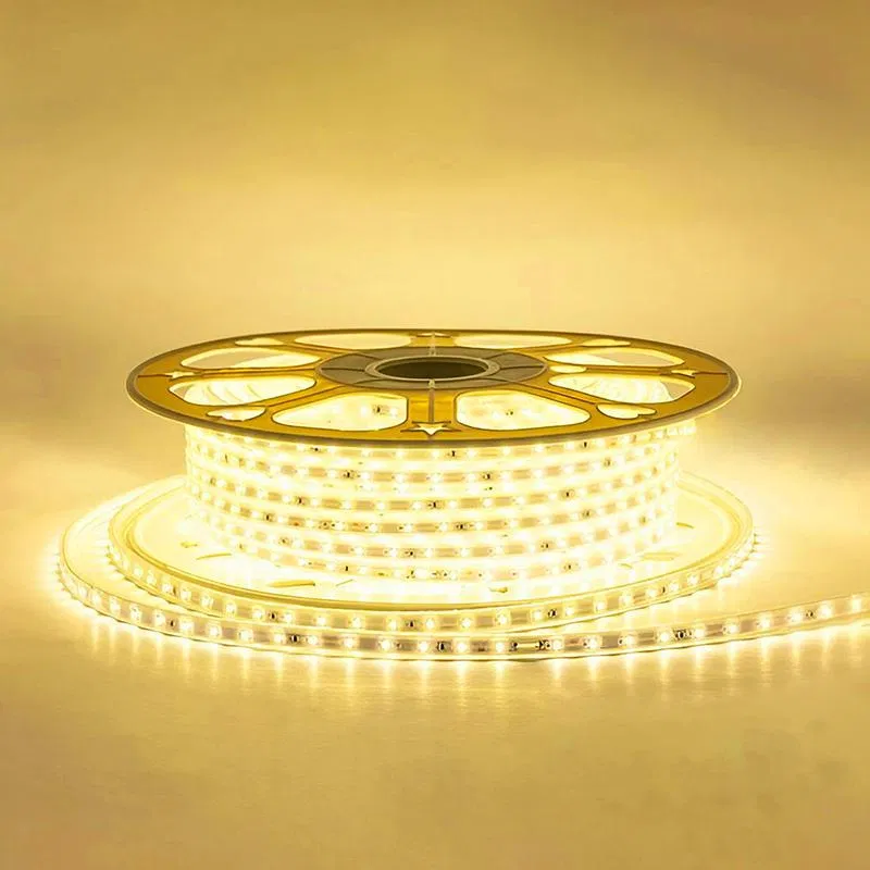 220V LED灯带 6W/m smd2835 60led/m IP65 400lm/m warm white 3000K (PS3-44 cord) (50m pack) Apeyron 17-44