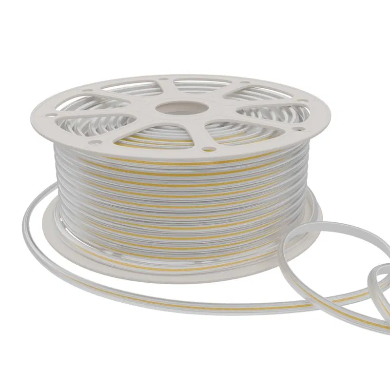 220V LED灯带 11W/m 900lm/m 日光白 4000K COB 288灯珠/m 13x6mm IP65 (50m装) Apeyron 17-55