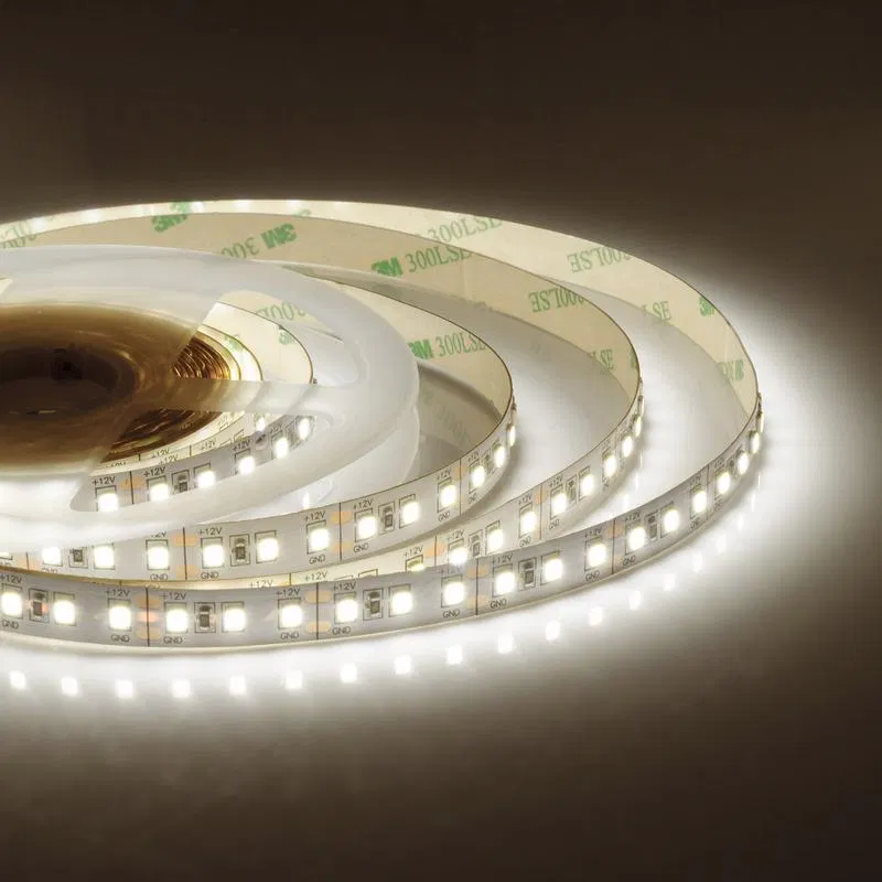 12V LED strip ST 14.4W/m smd2835 120led/m IP20 1400lm/m 10mm warm white 3000K (reel 3m) Apeyron 210BL