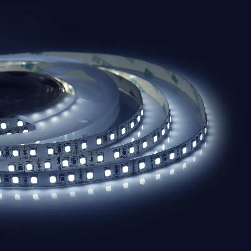 LED strip 12V ST 9.6W/m smd3528 120pcs/m IP20 600lm/m 8mm cold white 6500K (blister) (pack 3m) Apeyron 214BL