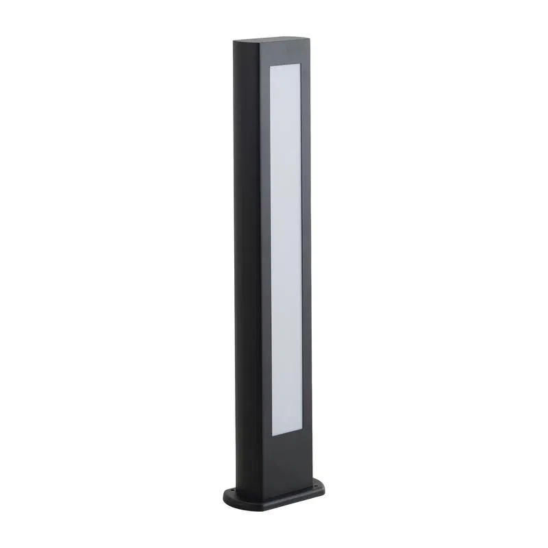 LED灯 12W 3000K IP54 840lm 230V 100x50x600mm floor metal black Apeyron 31-11